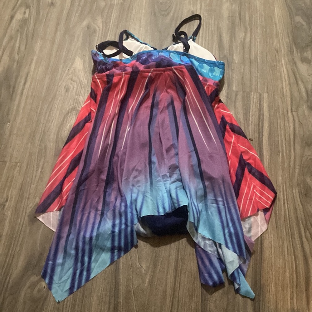 One piece swimsuit swim dress size M - Picture 2 of 7